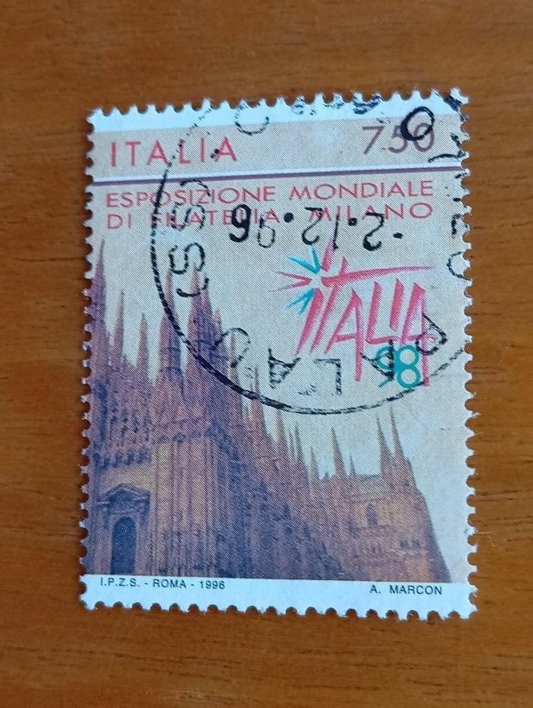 italie 1996, Ophalen of Verzenden, Gestempeld