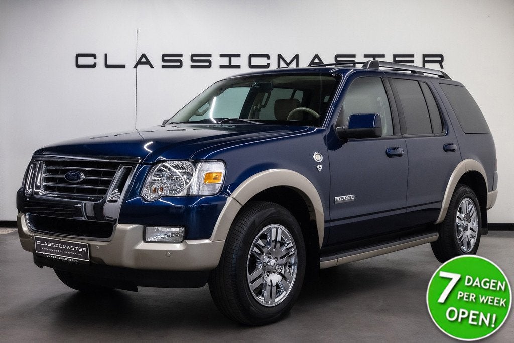 Ford EXPLORER V8 Eddie Bauer Btw auto, Fiscale waarde € 6., Auto's, Ford, Bedrijf, Te koop, Explorer, ABS, Airbags, Airconditioning