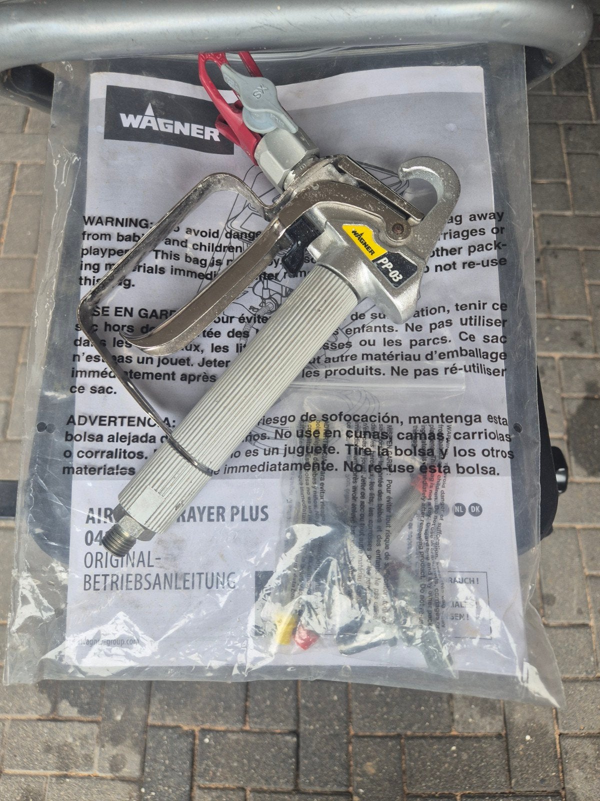 Wagner 0418 Airless Sprayen Plus, Ophalen, Gebruikt