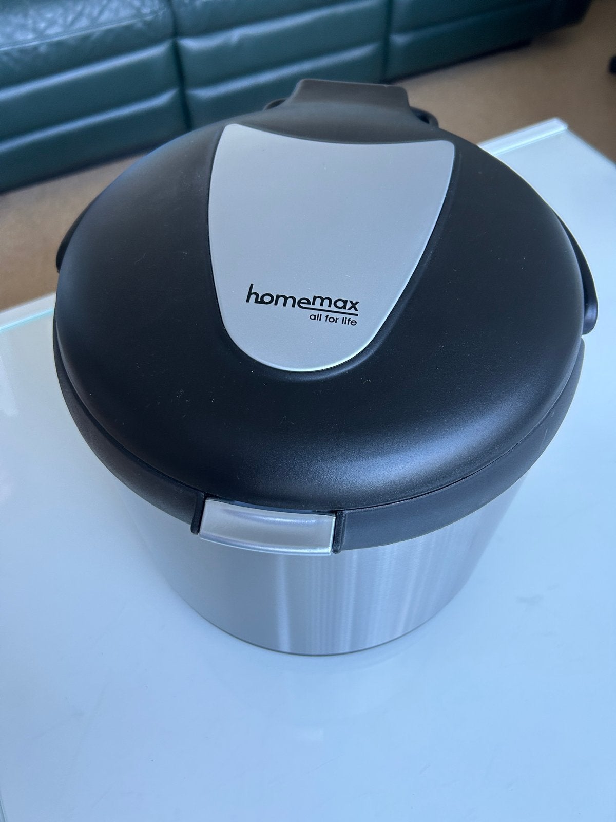 Homemax RVS Thermos Lunchbox - Houdt eten warm, Zilver, Ophalen of Verzenden, Metaal, Overige merken