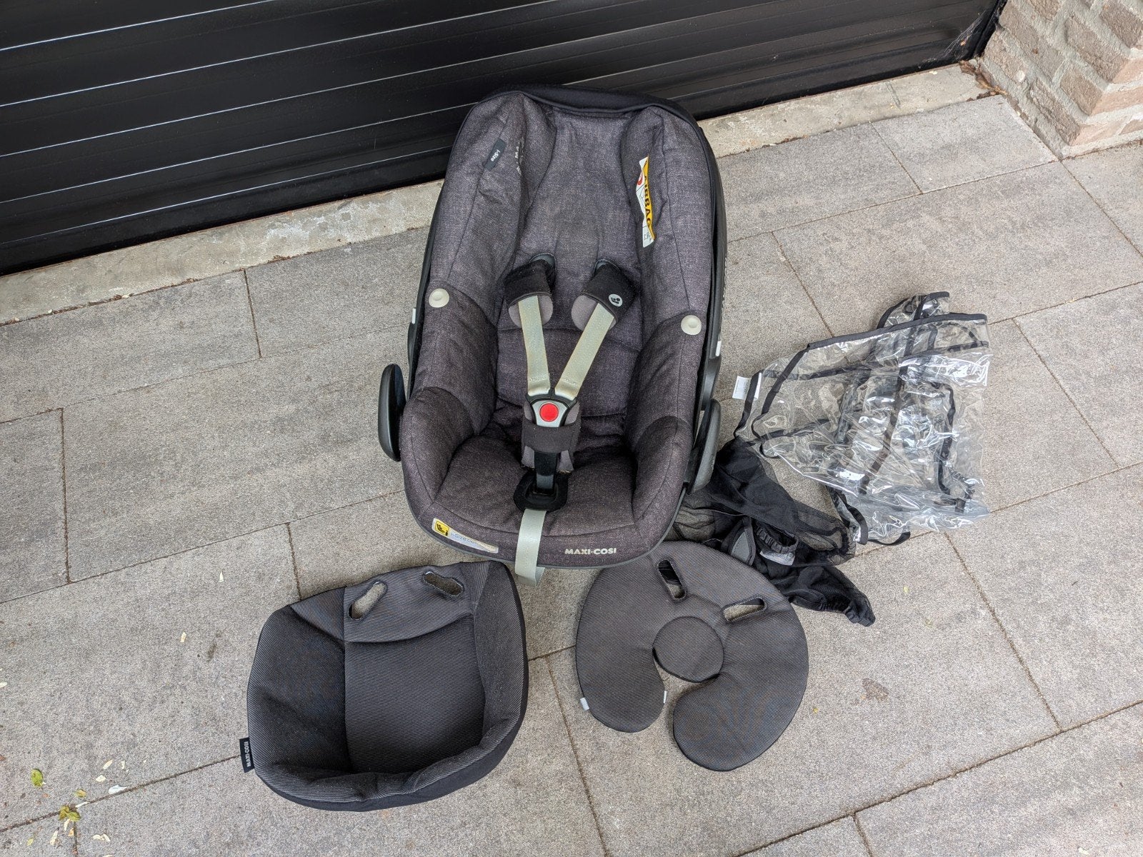 Maxicosi Maxi-Cosi Pebble Pro autostoel+regenhoes en muggenn, Kinderen en Baby's, Autostoeltjes, Ophalen