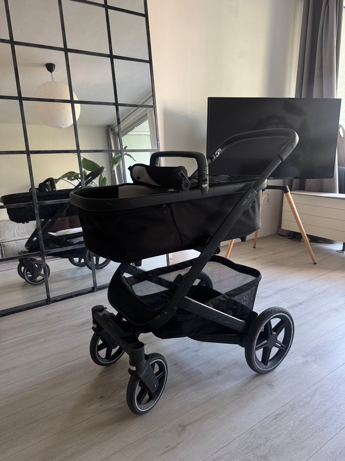 Joolz Geo 3 Combiwagen met Reiswieg - Zwart, Kinderen en Baby's, Kinderwagens en Combinaties, Overige merken, Gebruikt, Ophalen of Verzenden