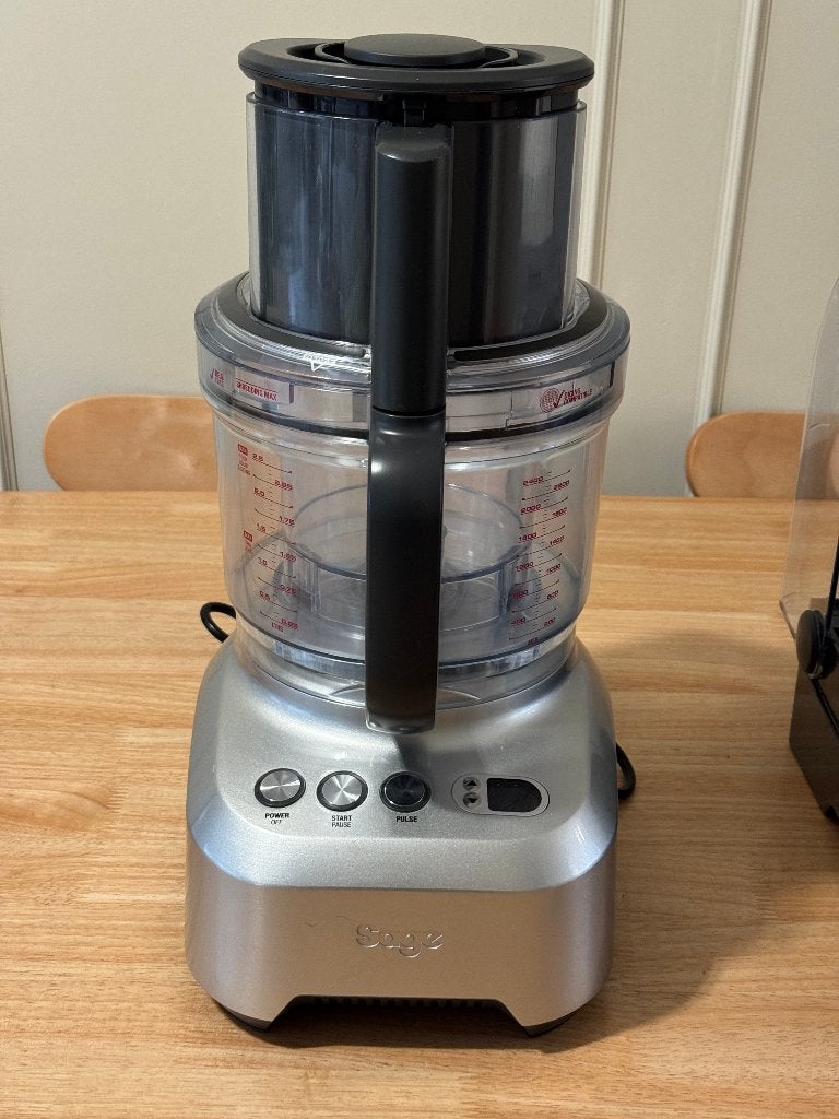 Sage Food Processor + Dicing Kit / Blokjessnijder, Witgoed en Apparatuur, Ophalen, Zo goed als nieuw, 3 snelheden of meer, 3 tot 4 liter