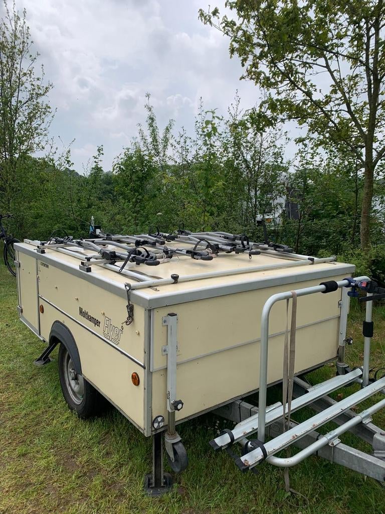 Holtkamper flyer, Caravans en Kamperen, Vouwwagens, Ophalen, Tot en met 4