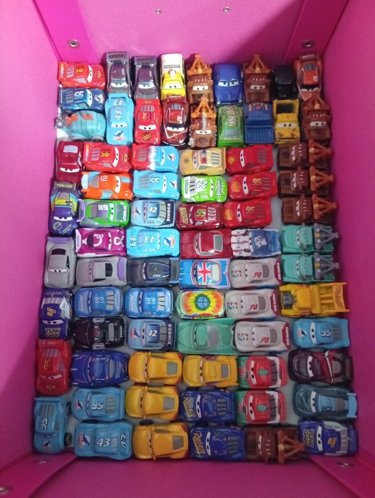 Disney Cars mini racers diecast, Ophalen of Verzenden, Zo goed als nieuw