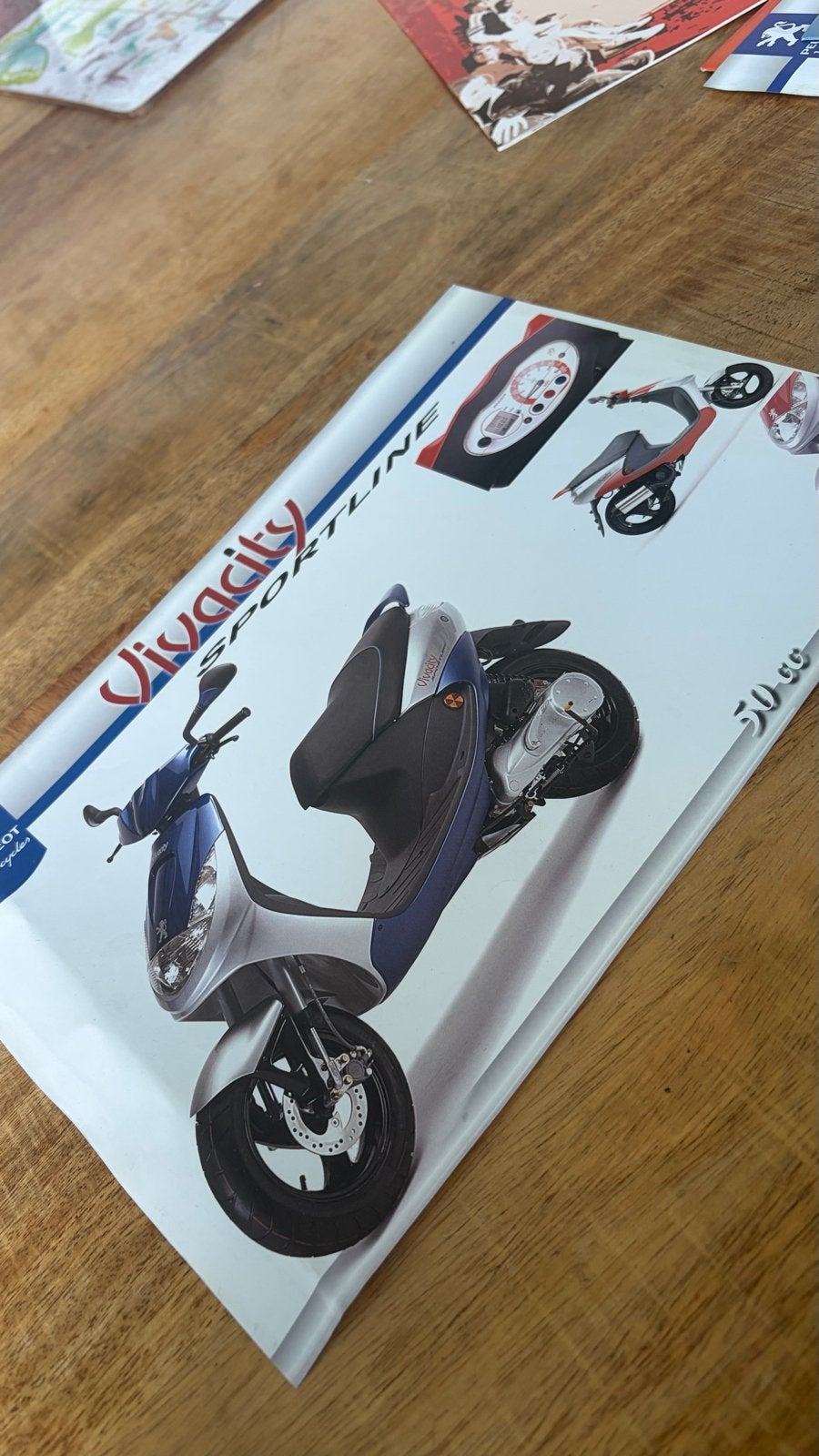 Peugeot Vivacity Sportline Achterkap - Leeg, Ophalen of Verzenden, Gebruikt, Kap, Peugeot
