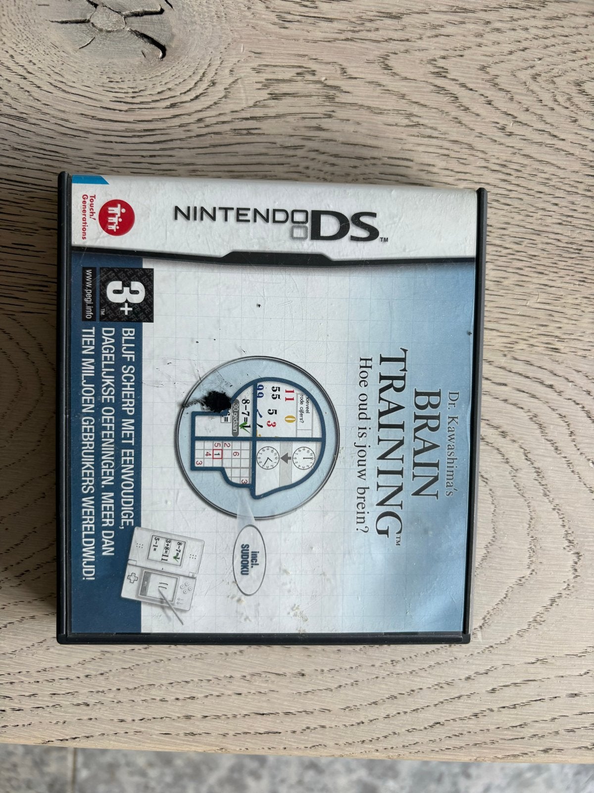 Dr. Kawashima's Brain Training Nintendo DS, Puzzel en Educatief, Gebruikt, 1 speler, Ophalen of Verzenden