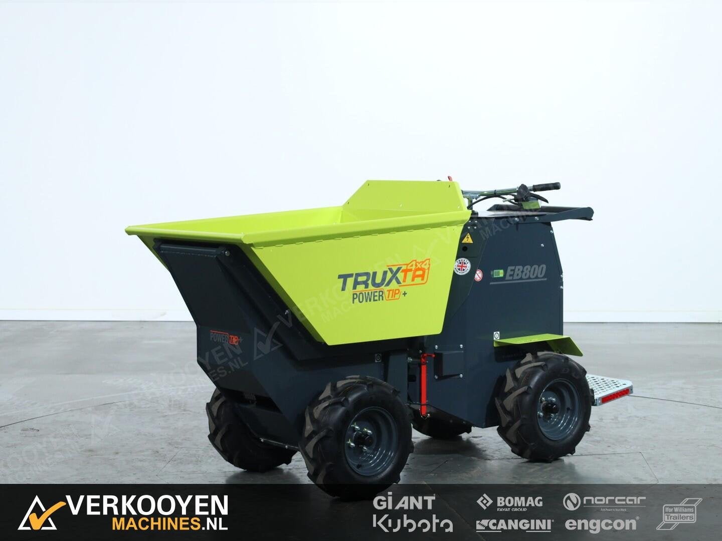 2024 Truxta BENDie EB800 PTP VV1436 Elektrische dumper