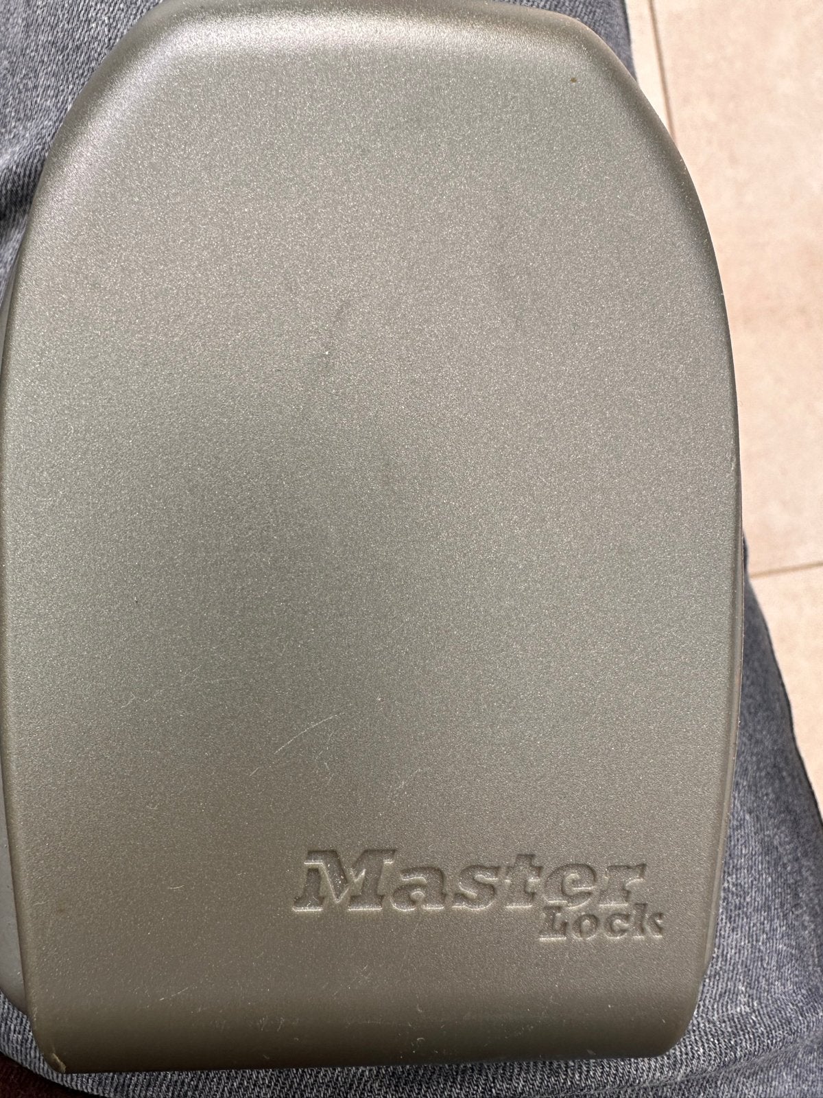 Master Lock Sleutelkluis met Cijferslot, Verzenden, Gebruikt, Overige materialen, Slot
