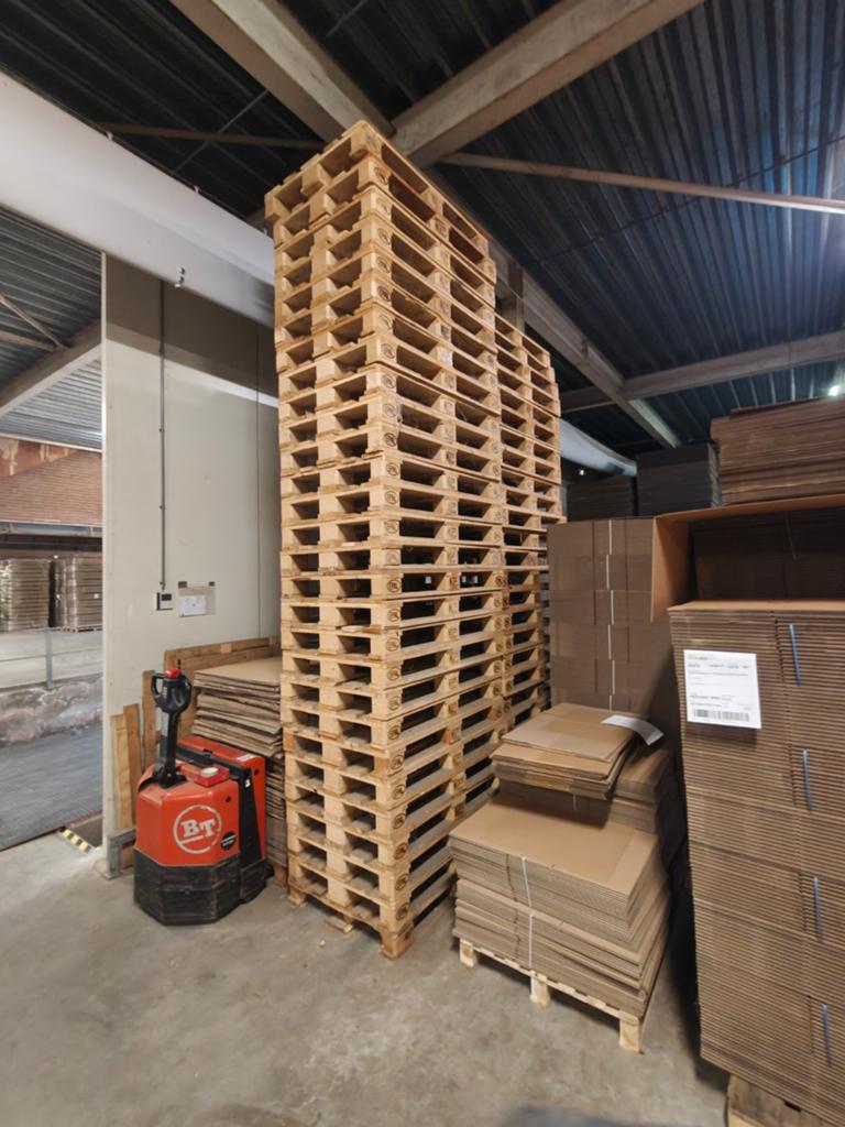 NIEUWE EUROPALLETS, Doe-het-zelf en Verbouw, Hout en Planken, Minder dan 25 mm, Nieuw, Ophalen of Verzenden, Pallet