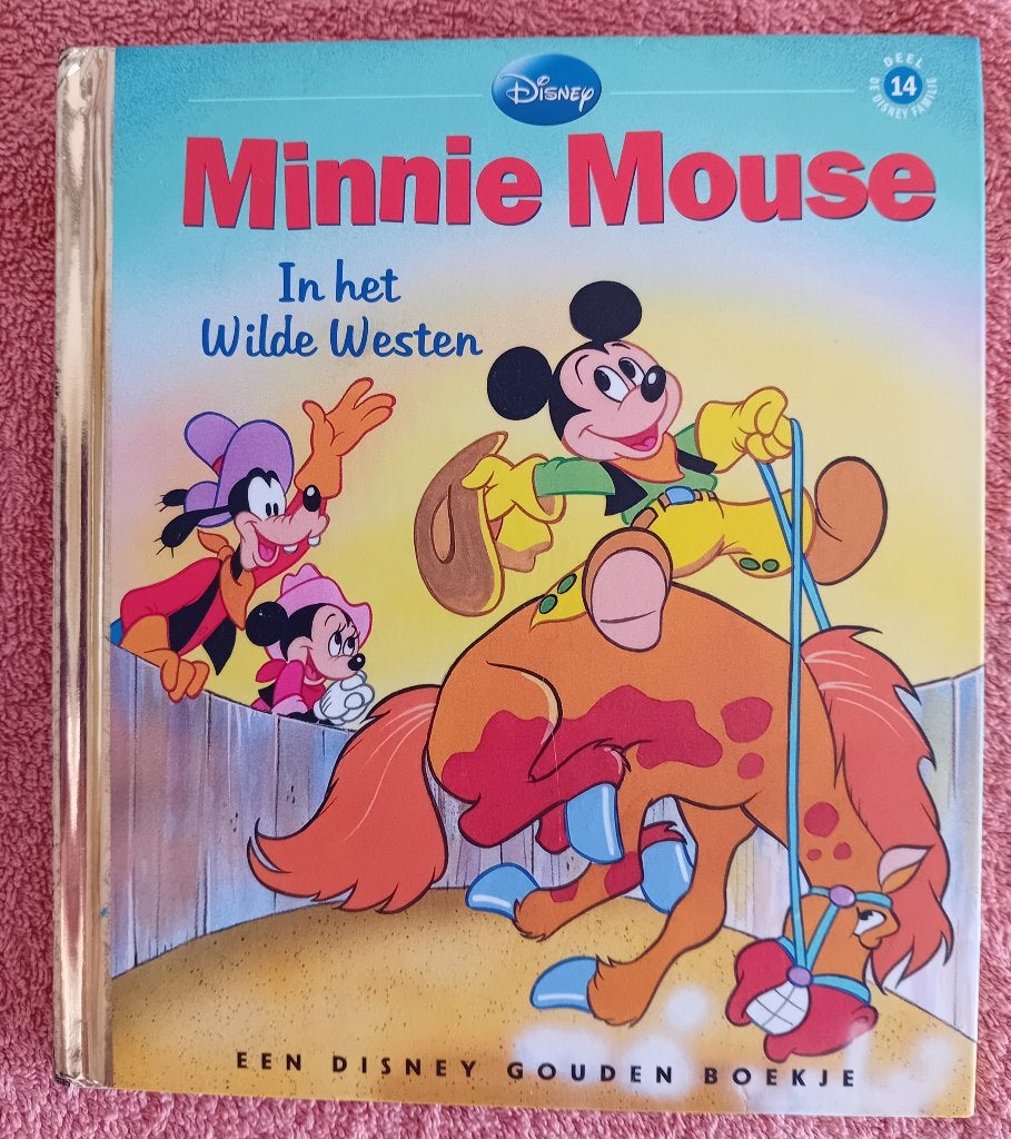 Mickey Mouse  In het wilde westen, Boeken, Fictie algemeen, Jongen of Meisje, Zo goed als nieuw, Disney