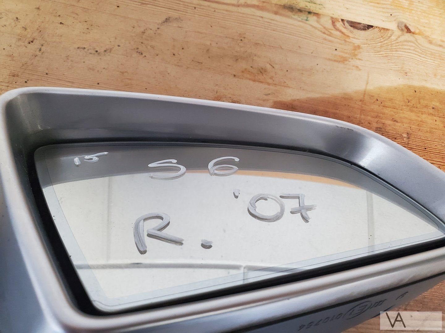 Audi S6 RS6 2004 - 2008 spiegel rechts zelfdimmend 15 draden, Auto-onderdelen, Gebruikt, -, -, -