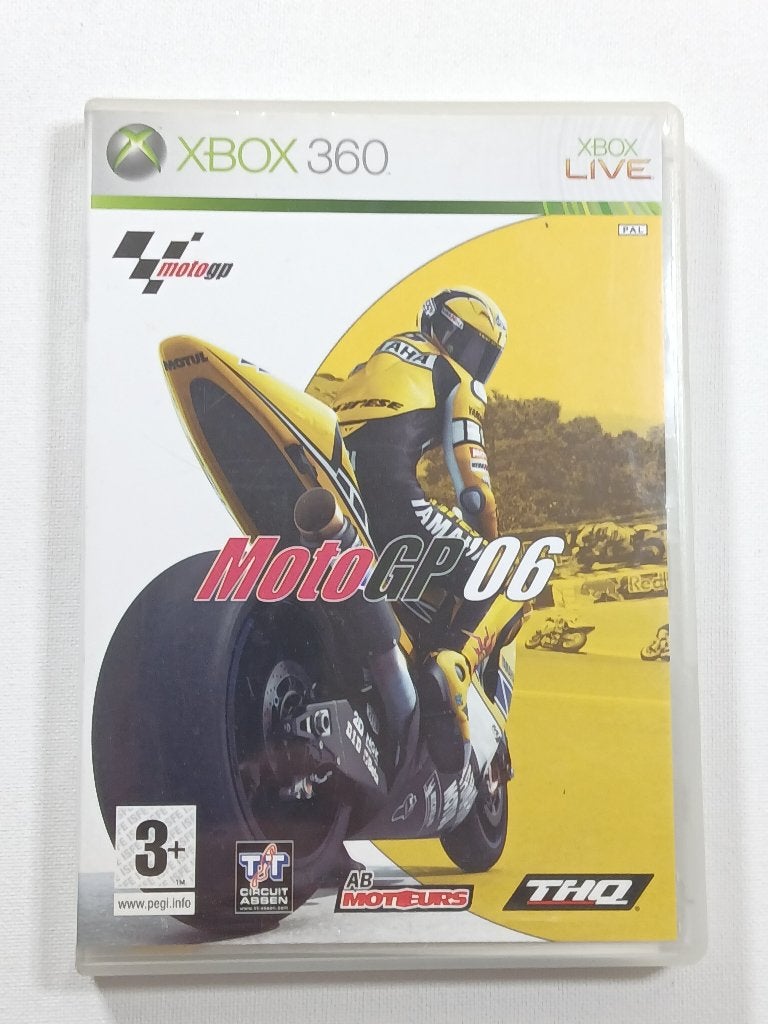MotoGP 06 - Microsoft - XBOX 360 - PAL - Compleet - CIB, Gebruikt, Microsoft, 1 speler, Racen en Vliegen