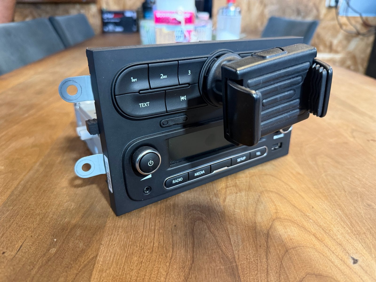 Renault twingo Radio Navigatie Media Unit Visteon, Auto diversen, Autoradio's, Ophalen of Verzenden, Zo goed als nieuw
