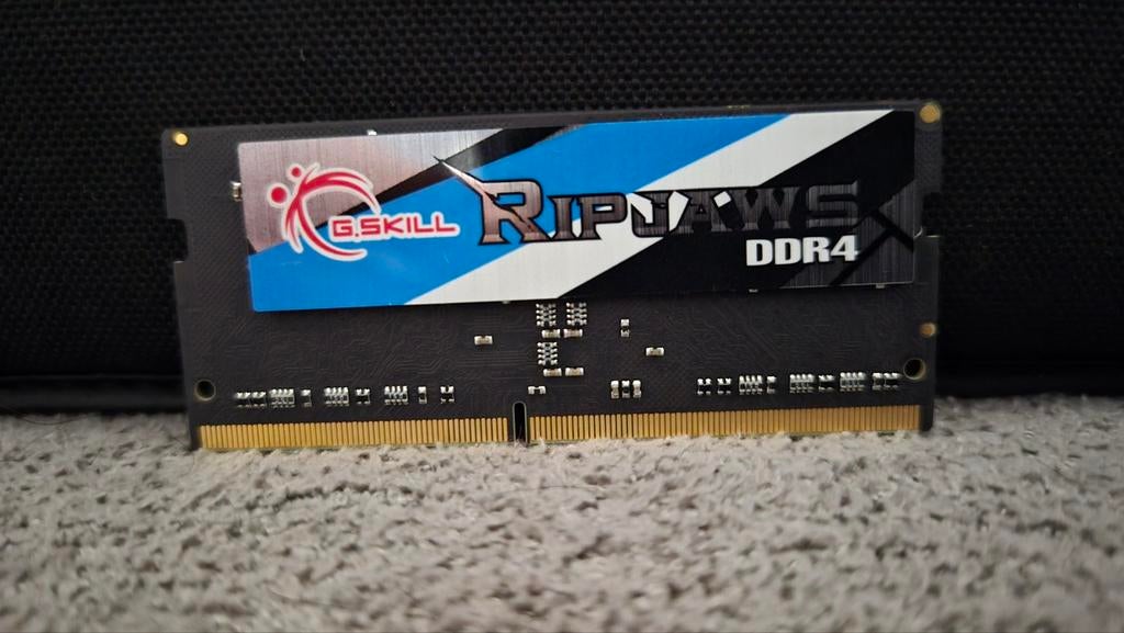 G.Skill Ripjaws DDR4 8GB 2400MHz SODIMM (Laptop RAM), Computers en Software, RAM geheugen, Zo goed als nieuw, Laptop, 16 GB, DDR4
