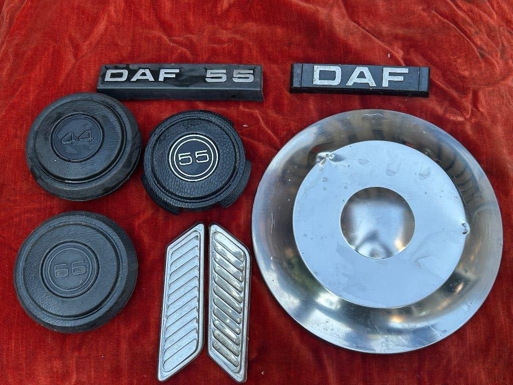 DAF spullen, wieldop, emblemen 33, 44, 55, Ophalen of Verzenden, Gebruikt