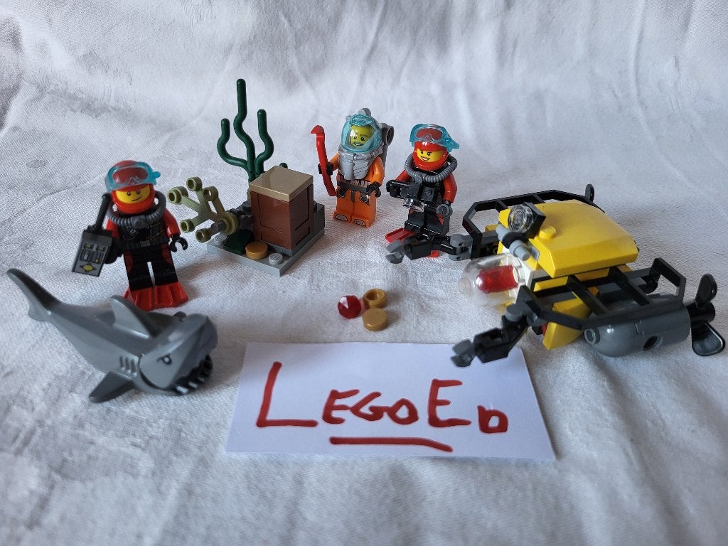 Lego 60091 - Deep Sea Starter Set - Town/City/Deep Sea Expl., Lego, Compleet, Ophalen of Verzenden, Zo goed als nieuw