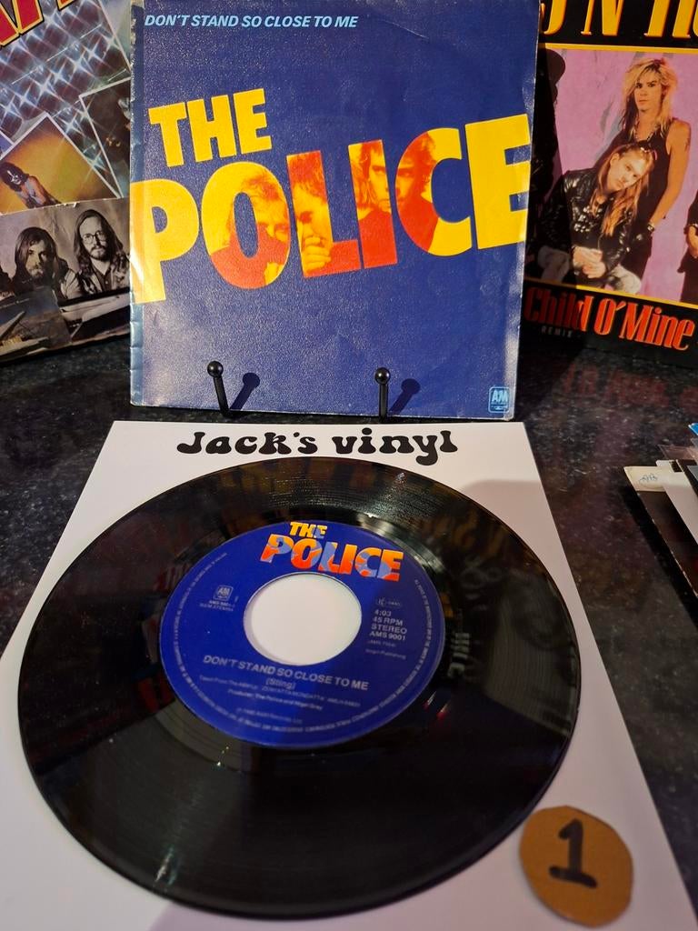 The Police - Don't Stand So Close To Me 7 inch Single 1980/1, Ophalen of Verzenden, Gebruikt, Overige formaten