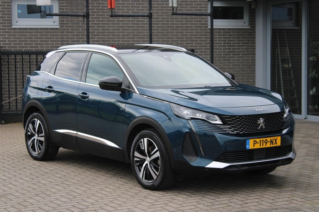 Peugeot 3008 1.2 PureTech GT Trekhaak/Adapt.Cruise/NL Auto!, Voorwielaandrijving, Parkeersensor, Gebruikt, 1199 cc