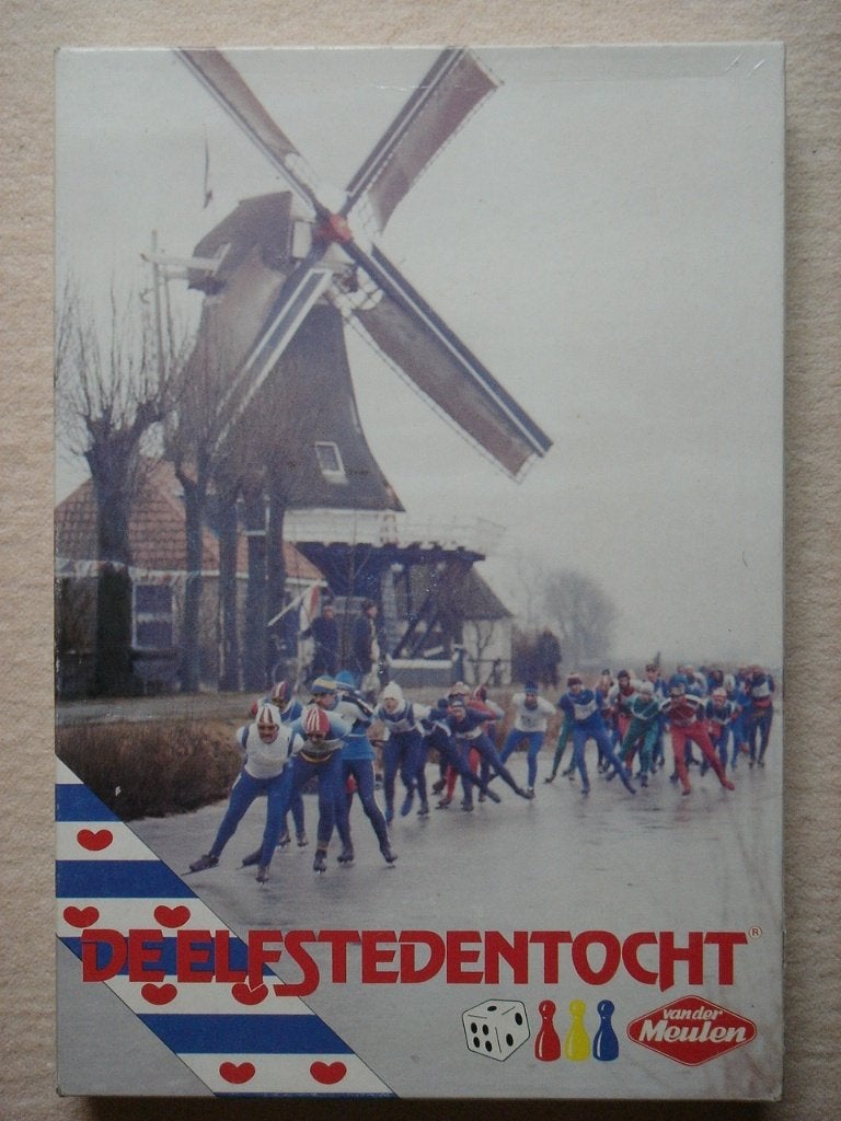 LEUK: De Elfstedentocht (alias ganzenbord), Vijf spelers of meer, Ophalen of Verzenden, Gebruikt