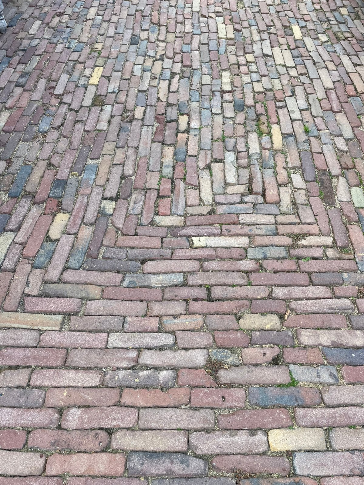 15m2 waaltjes, Ophalen, Zo goed als nieuw, Beton, Klinkers