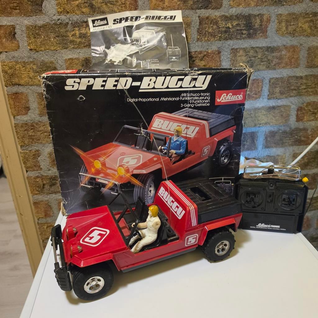 Vintage Schuco remote control Speed buggy, Antiek en Kunst, Antiek | Speelgoed, Ophalen of Verzenden