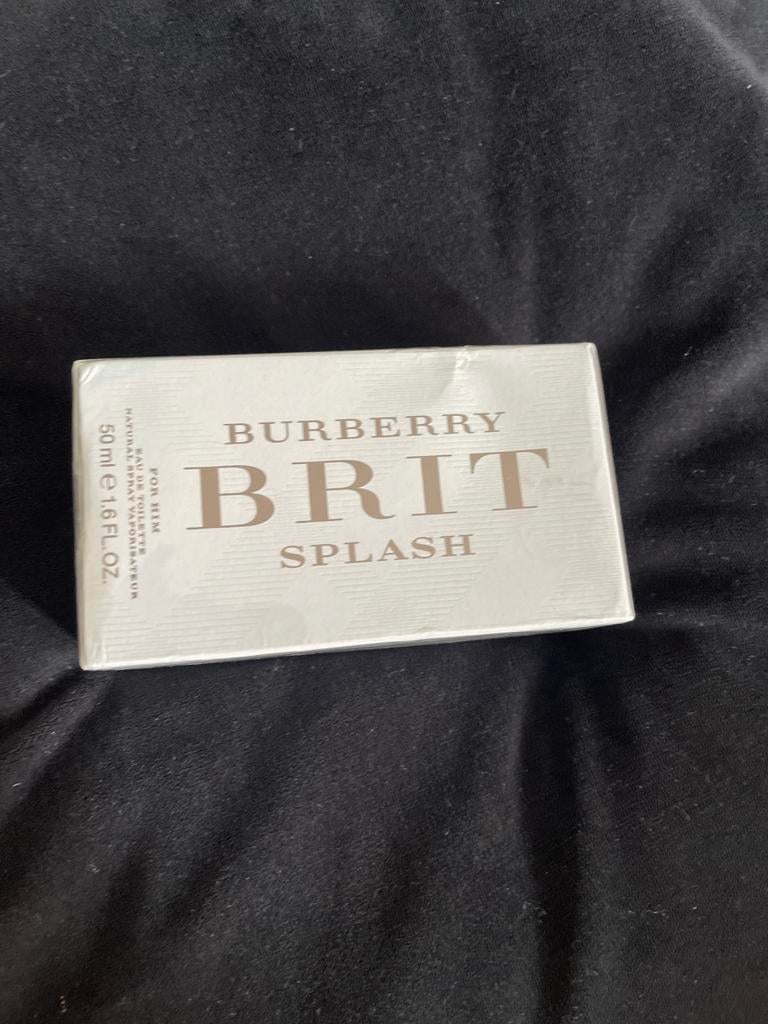 Burberry Brit Splash for him, 50ml, geseald, Ophalen of Verzenden, Nieuw
