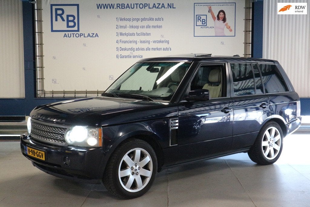 Land Rover RANGE ROVER GRIJS KENTEKEN / 1e EIGENAAR / FULL S, Auto's, Bestelauto's, Bedrijf, Te koop, 4x4, ABS, Airconditioning
