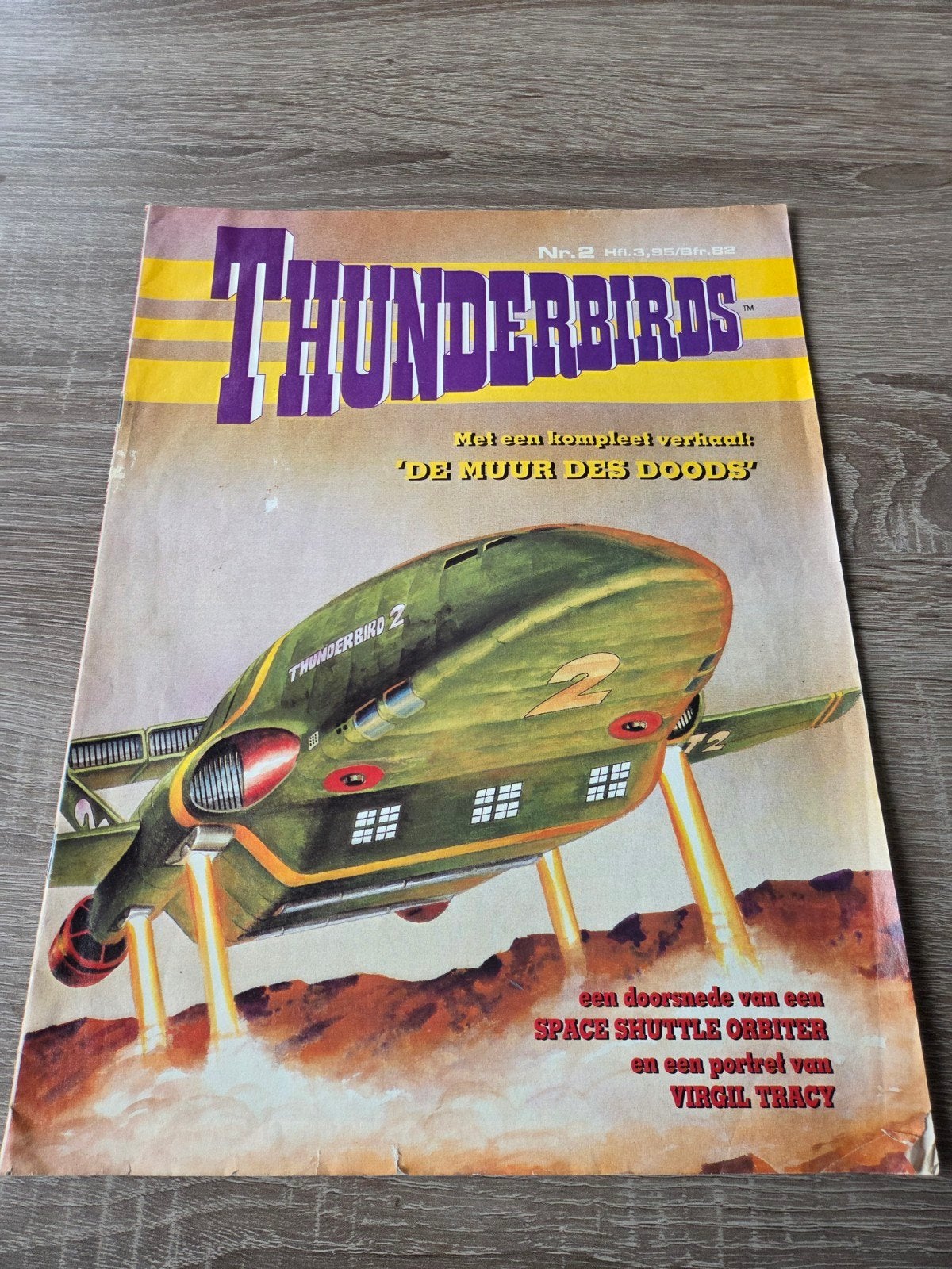 Thunderbirds nr2 de muur des doods, Meerdere comics, Ophalen of Verzenden, Zo goed als nieuw, Europa