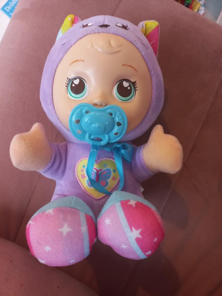 Cry Babies pop met speen, Kinderen en Baby's, Speelgoed | Poppen, Ophalen of Verzenden