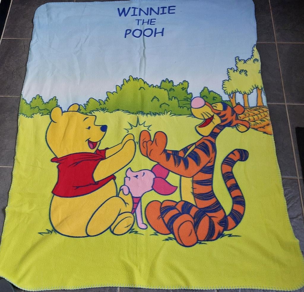Winnie the Pooh deken, Ophalen, Zo goed als nieuw, 100 cm of meer, Deken