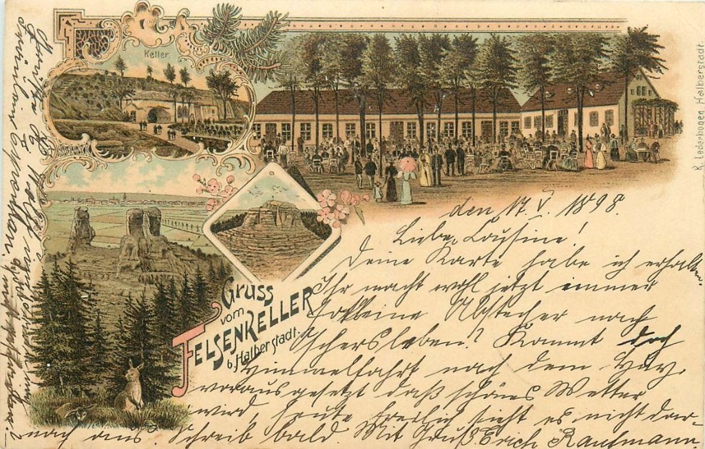 701-274-021 Halberstadt Litho, Verzenden, Voor 1920, Duitsland