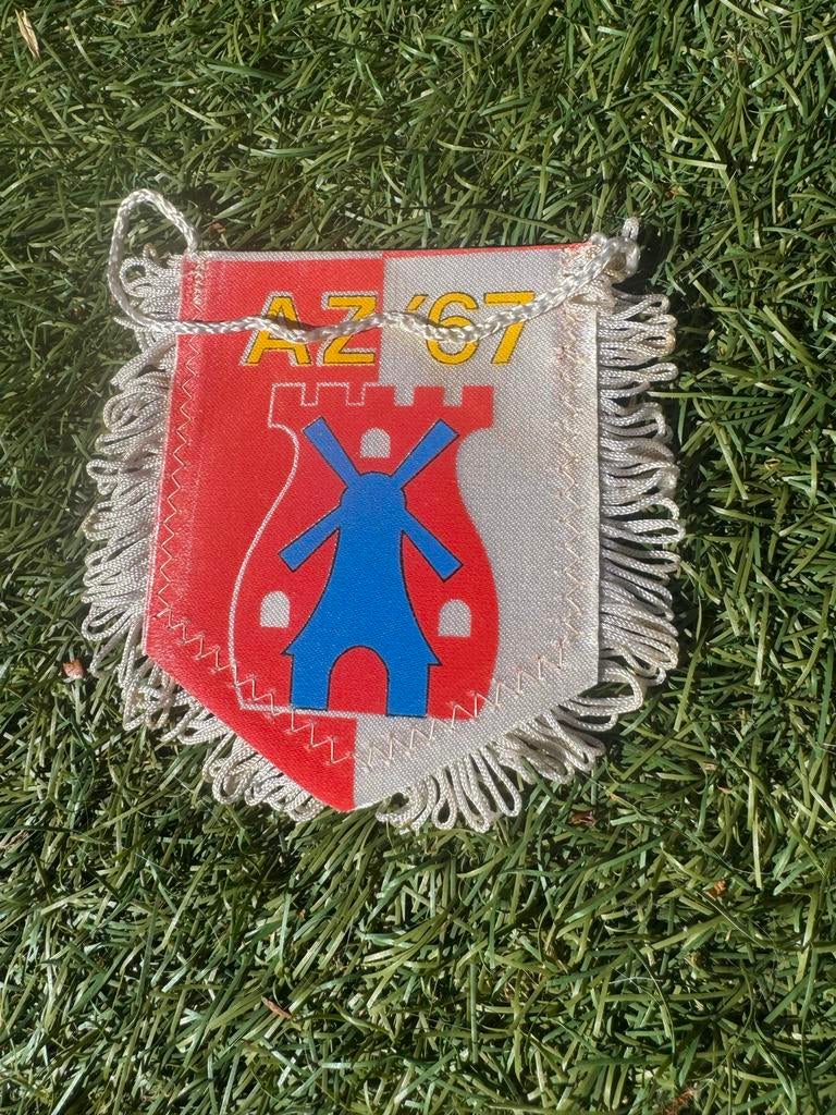 AZ '67 Vaantje - Vintage Voetbal Memorabilia, Verzamelen, Ophalen of Verzenden, Gebruikt, AZ, Vaantje of Sjaal