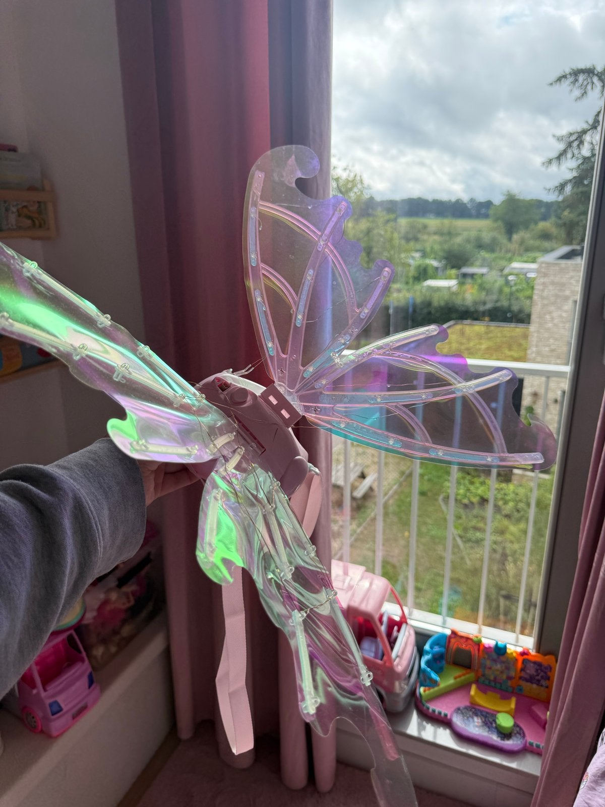 Betoverende Vlinder Vleugels met Lichtjes voor Kinderen, Kinderen en Baby's, Ophalen, Nieuw, Meisje