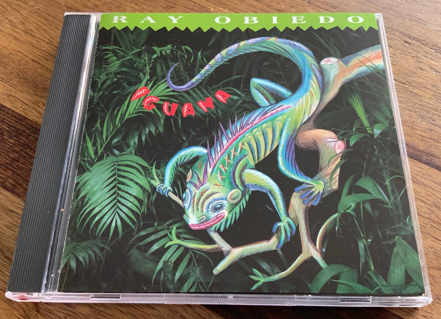 CD RAY OBIEDO IGUANA 1990 WINDHAM HILL RECORDS USA, Gebruikt, Jazz-fusion, Verzenden, Import
