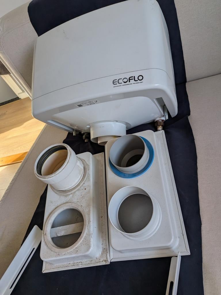Ecoflo warmtewisselaar voor CV ketel, Ophalen, Minder dan 60 cm, Cv-ketel of Combi-ketel, 30 tot 80 cm