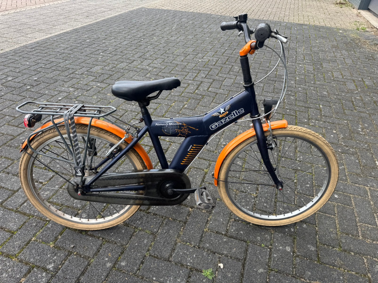 Gazelle 22 inc 2 versn rijklaar gemaakt, Fietsen en Brommers, Fietsen | Jongens, Ophalen, Zo goed als nieuw, 22 inch