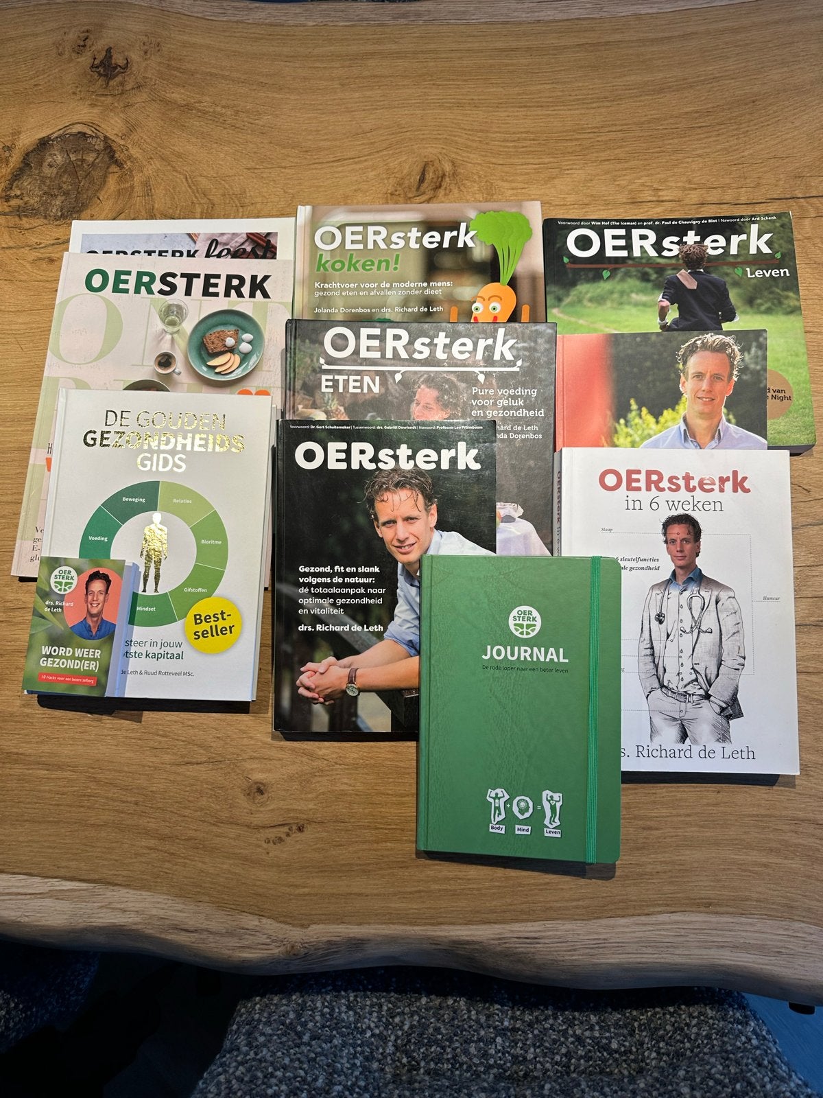 OERsterk boeken, richard de leth - Gezondheid & Leefstijl, Boeken, Ophalen, Zo goed als nieuw, Gezondheid en Conditie