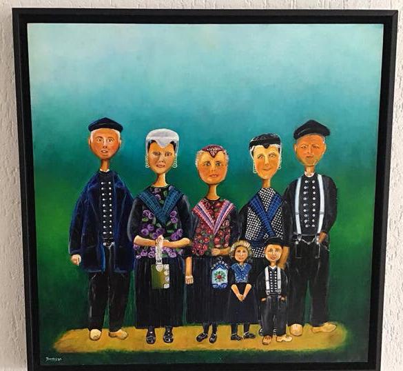 Staphorst 4.0, Antiek en Kunst, Kunst | Schilderijen | Modern, Ophalen of Verzenden
