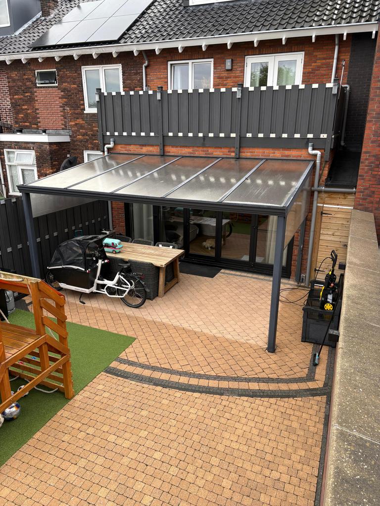 Moderne Veranda 500x300 - Perfect voor uw tuin, Ophalen, Gebruikt, Veranda
