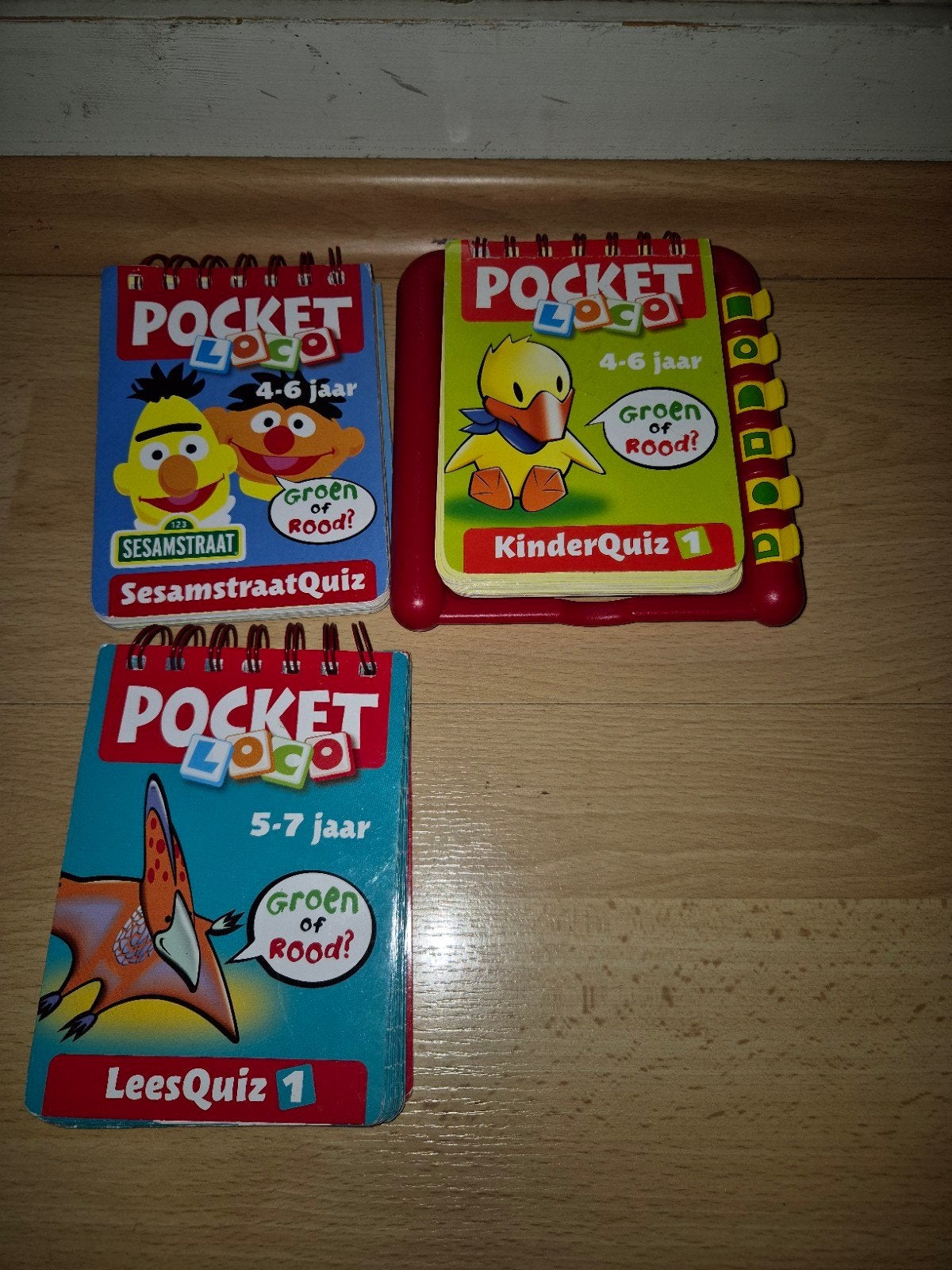 Pocket Loco met 3 boekjes - Educatief spel, Ophalen of Verzenden, Gebruikt, Taal en Lezen