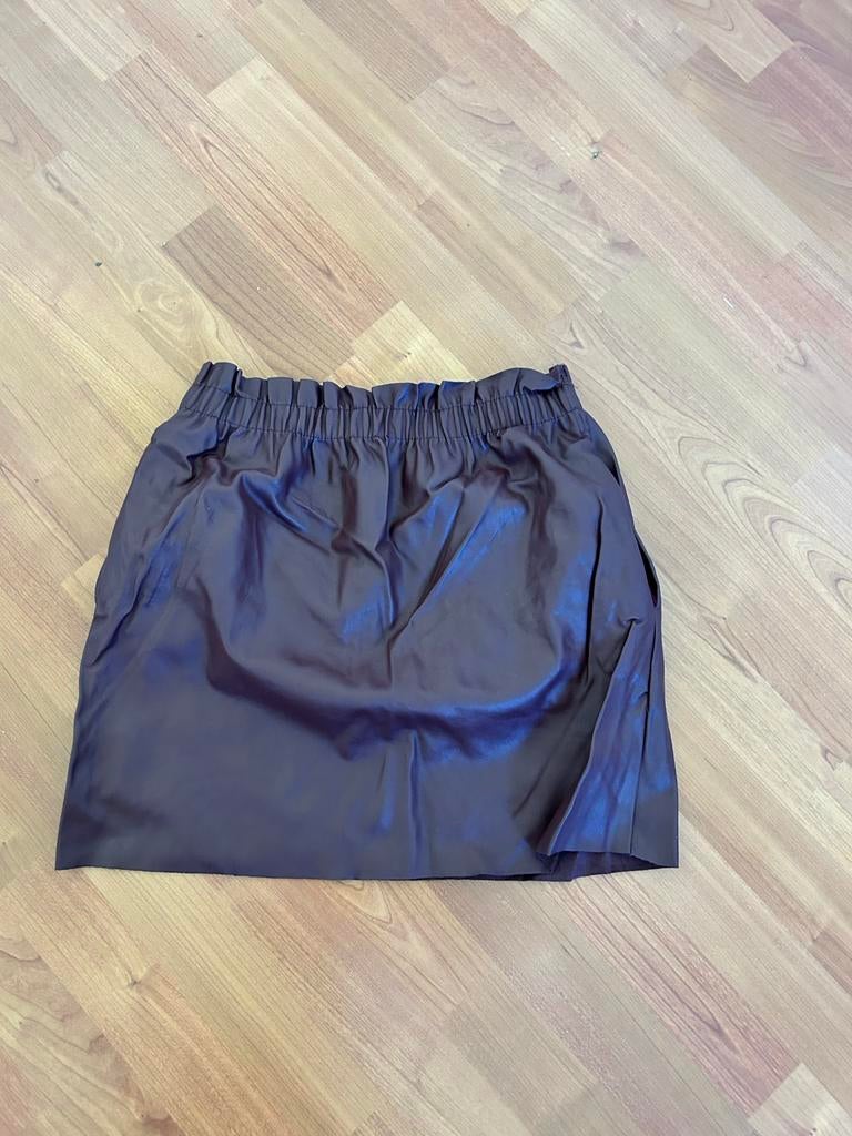 Bordeaux Rode Rok met 2 Zakken Zijkant, Kleding | Dames, Rokken, Maat 38/40 (M), Ophalen of Verzenden, Gedragen, Boven de knie