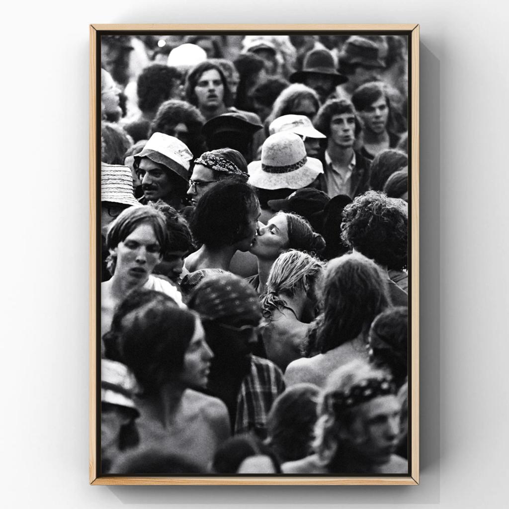 1x Jean-Pierre Laffont – Summer of Love (Watkins Glen, 1973), Ophalen of Verzenden