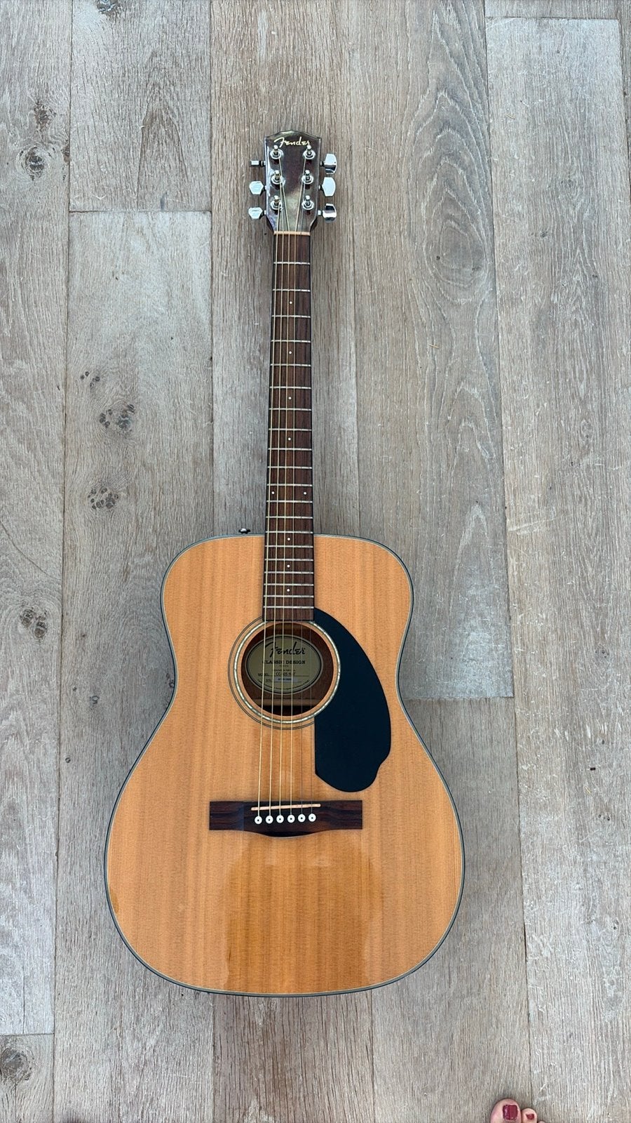 Fender CC 60s akoestische gitaar met stevige  (rug)tas, Muziek en Instrumenten, Snaarinstrumenten | Gitaren | Akoestisch, Ophalen of Verzenden