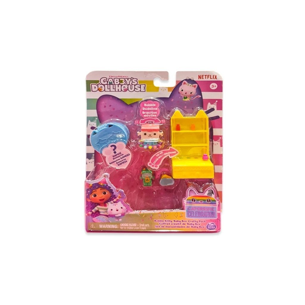 Gabby's Poppenhuis: Bobble Kitty 'Baby Box' Crafty Pack, Kinderen en Baby's, ., Overige typen, Nieuw, Ophalen of Verzenden