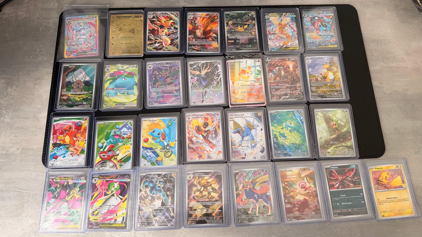 Grote collectie Pokémon kaarten moderne hitjes, Ophalen, Zo goed als nieuw, Meerdere kaarten, Foil