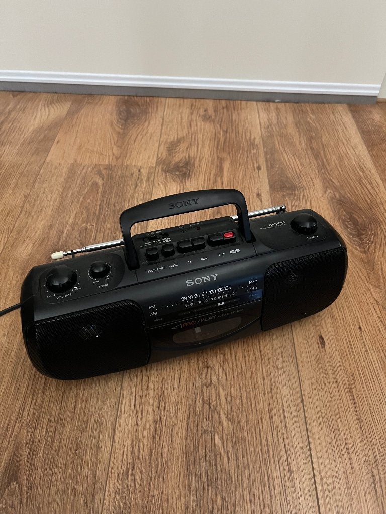 Sony radio cassette speler CFS-E14, Ophalen, Gebruikt, Overige typen