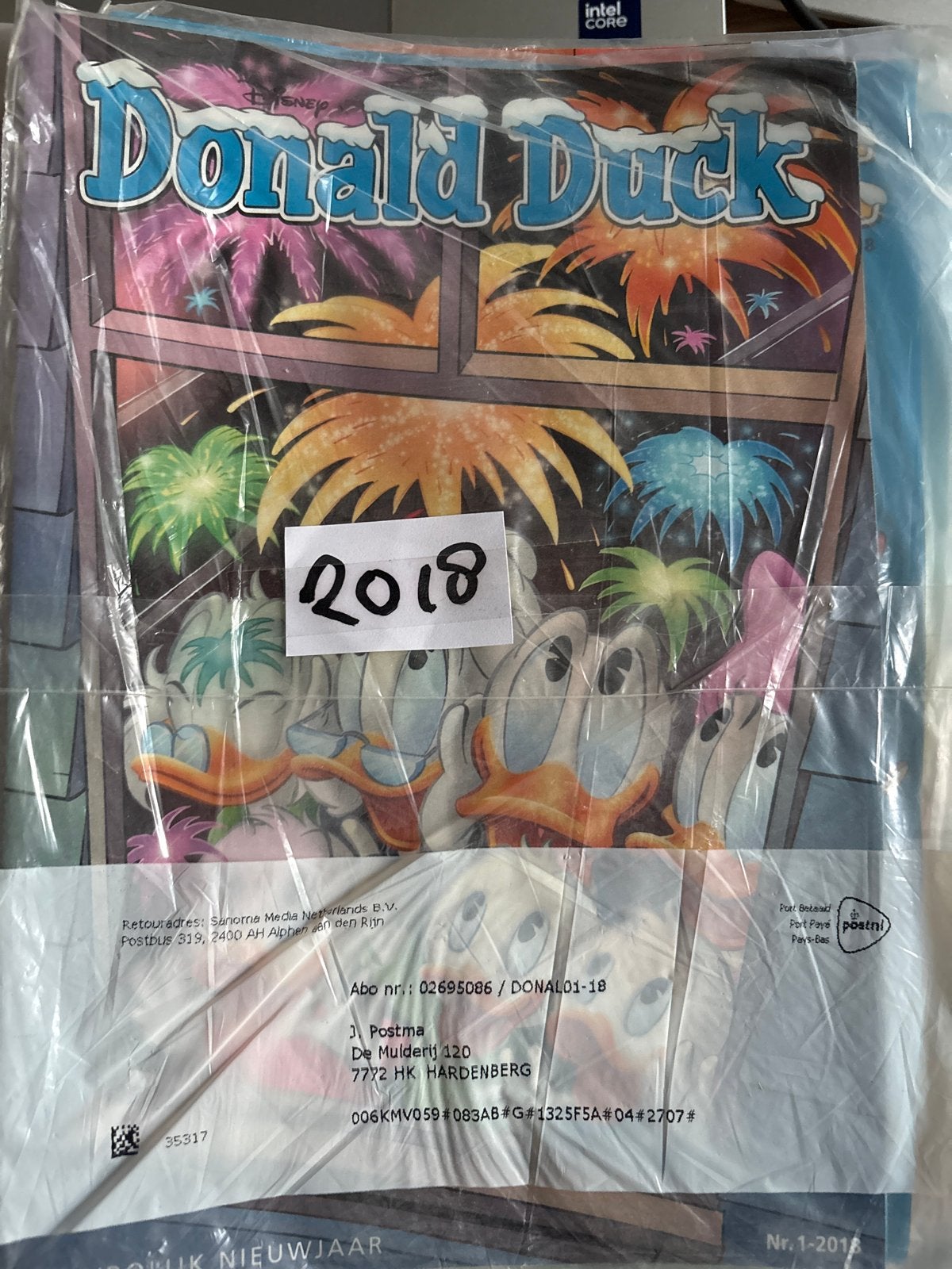 Donald Duck Weekblad 2018 in originele seal + extra nummer, Ophalen of Verzenden, Nieuw, Overige typen