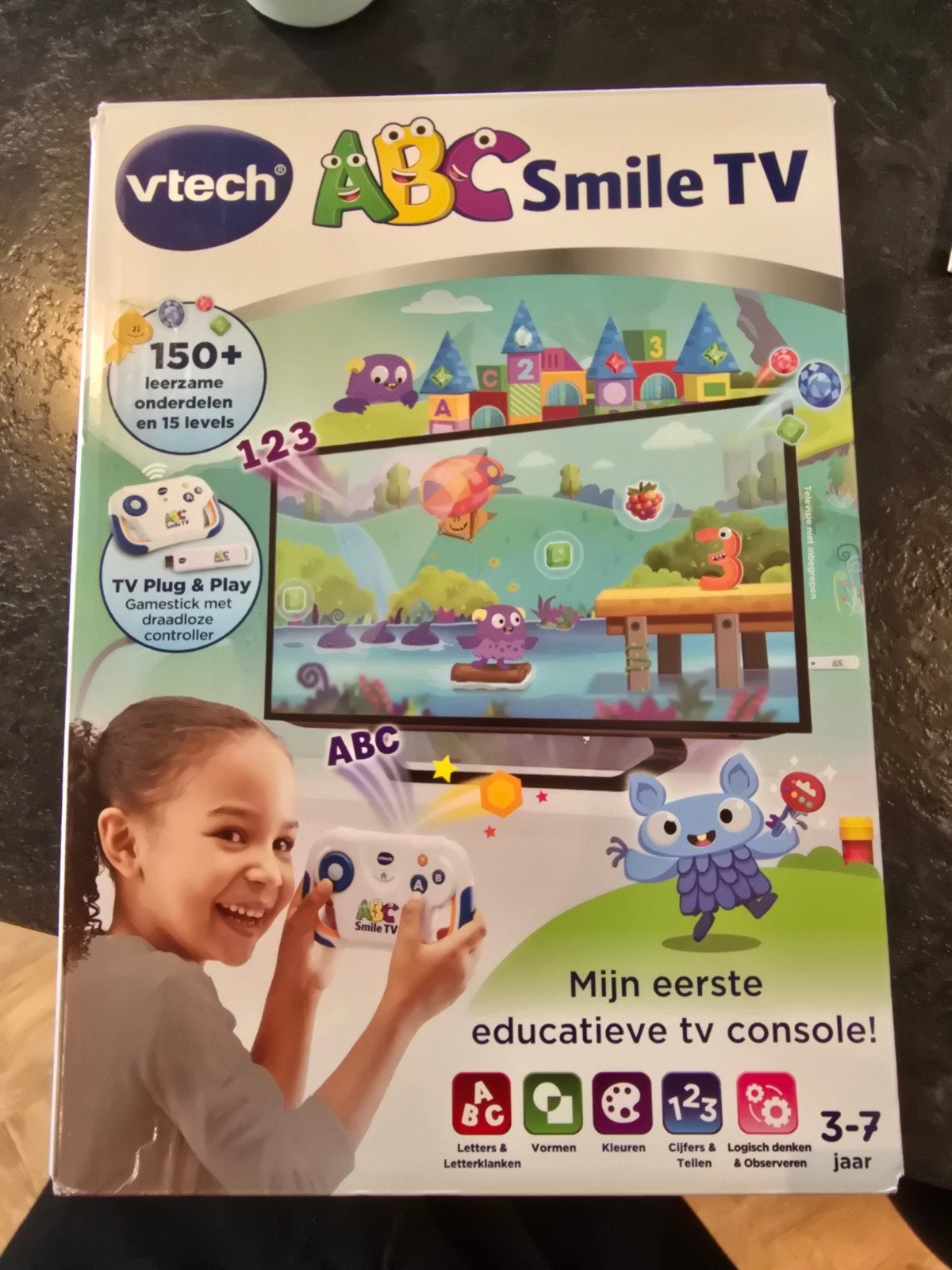 Vtech ABC Smile TV - Educatieve TV Console, Ophalen, Zo goed als nieuw, Taal en Lezen