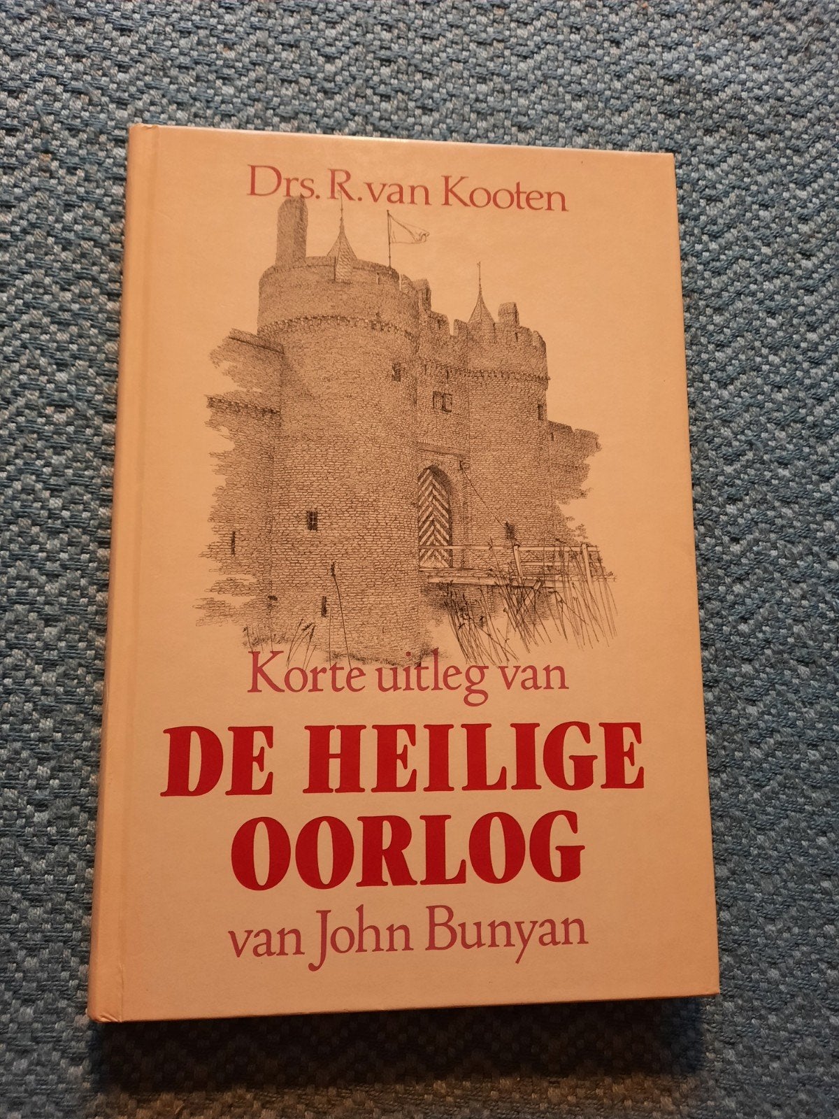 Korte uitleg van De Heilige Oorlog van John Bunyan - Drs. R., Ophalen of Verzenden, Zo goed als nieuw, Drs. R. van Kooten, Christendom | Protestants